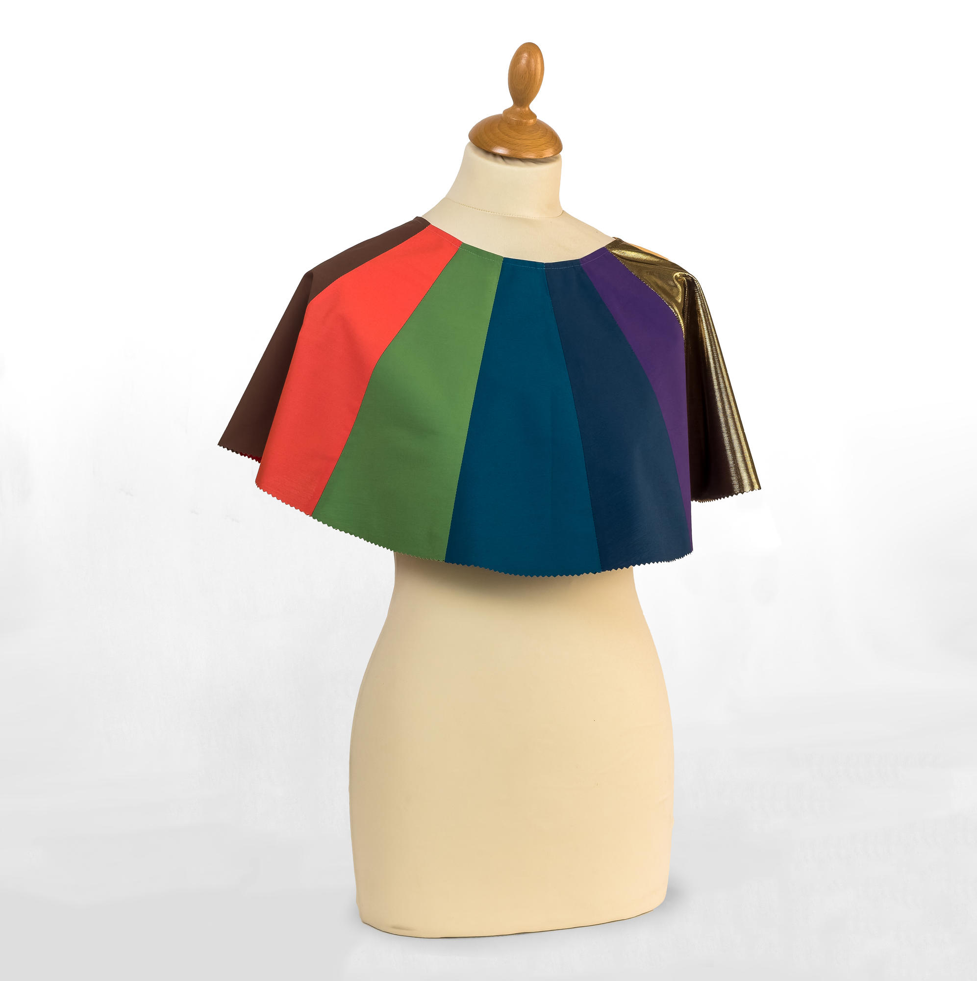 Seasonal Autumn Cape on dummy