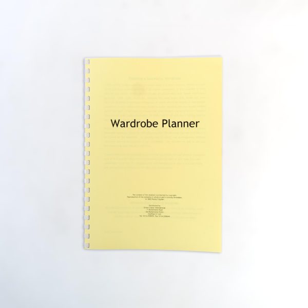 Wardrobe Planner Workbook