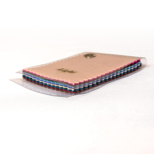 Mini Tonal Light Muted Wallet angle