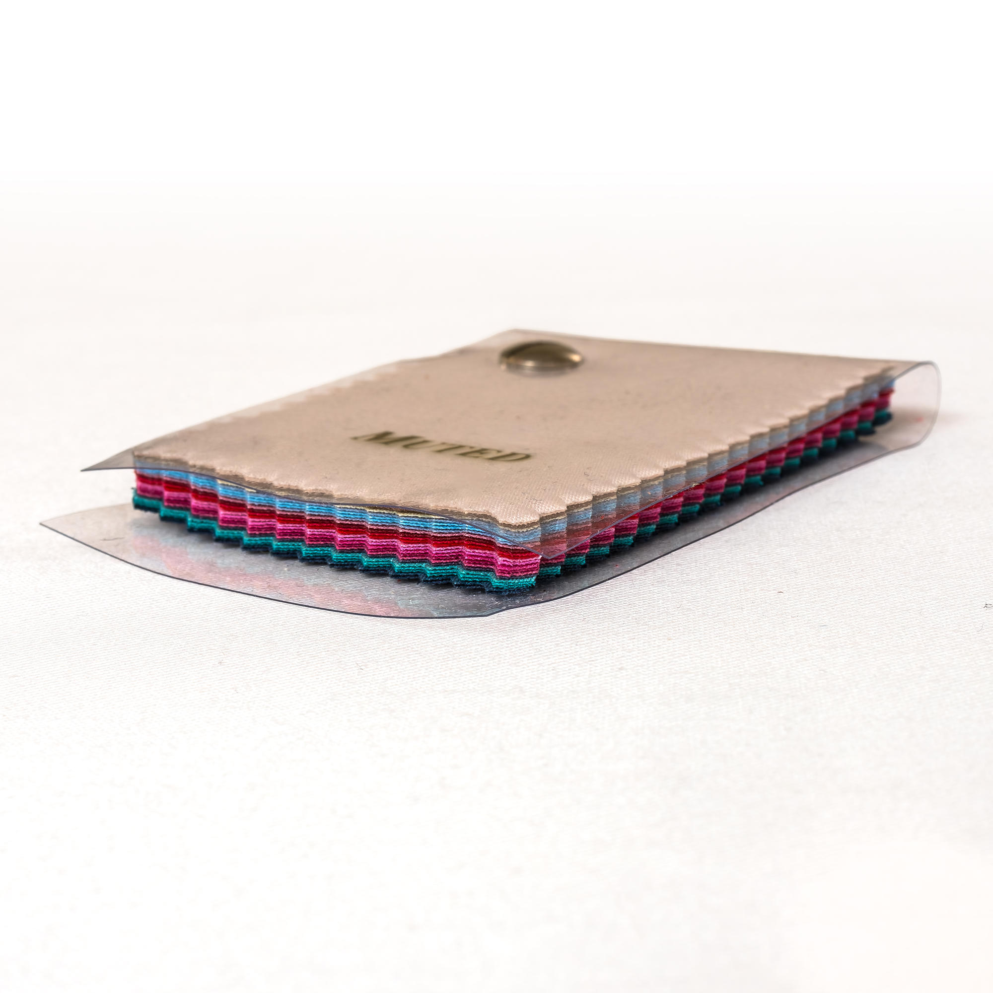 Mini Tonal Muted Light Wallet angle