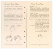 Face Shape Consultation Cards